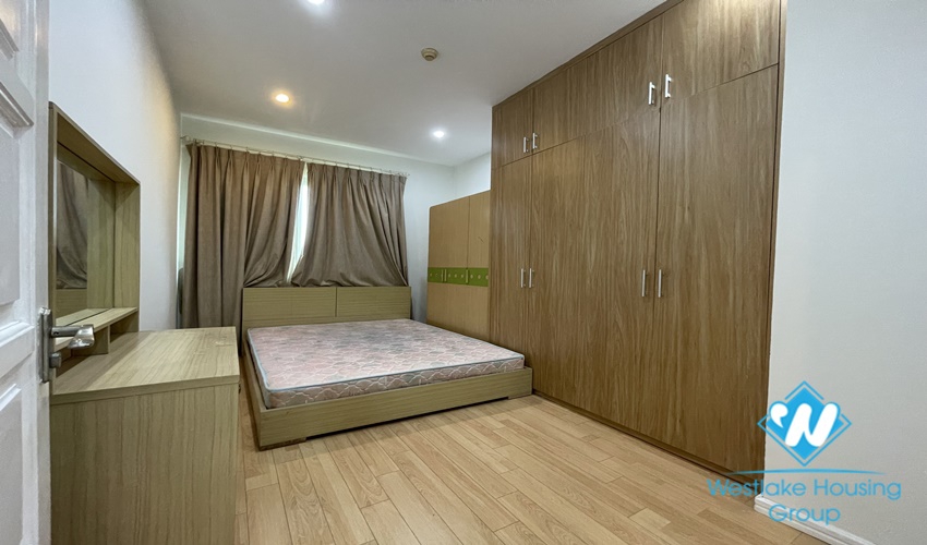 High floor apartment fully furnished new modern four bedrooms for rent E4 ciputra